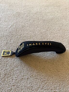 Snake Eyes Quick Strike Headcover Black with Gold Accent